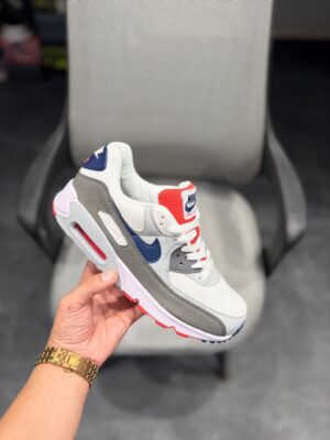 Nike Airmax 90 White Blue Grey Sneaker for Men’s