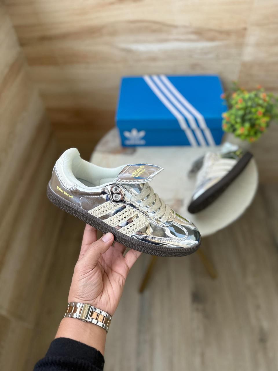 Adidas Samba x Wales Bonner Silver – Limited Edition
