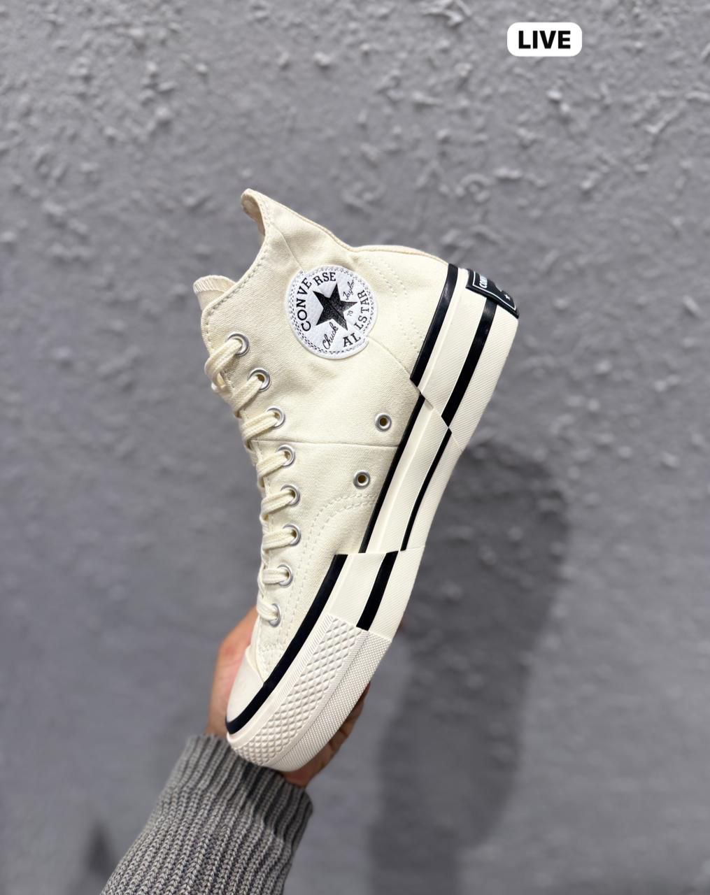 Converse Chuck Mid Plus White Sneaker for Men's