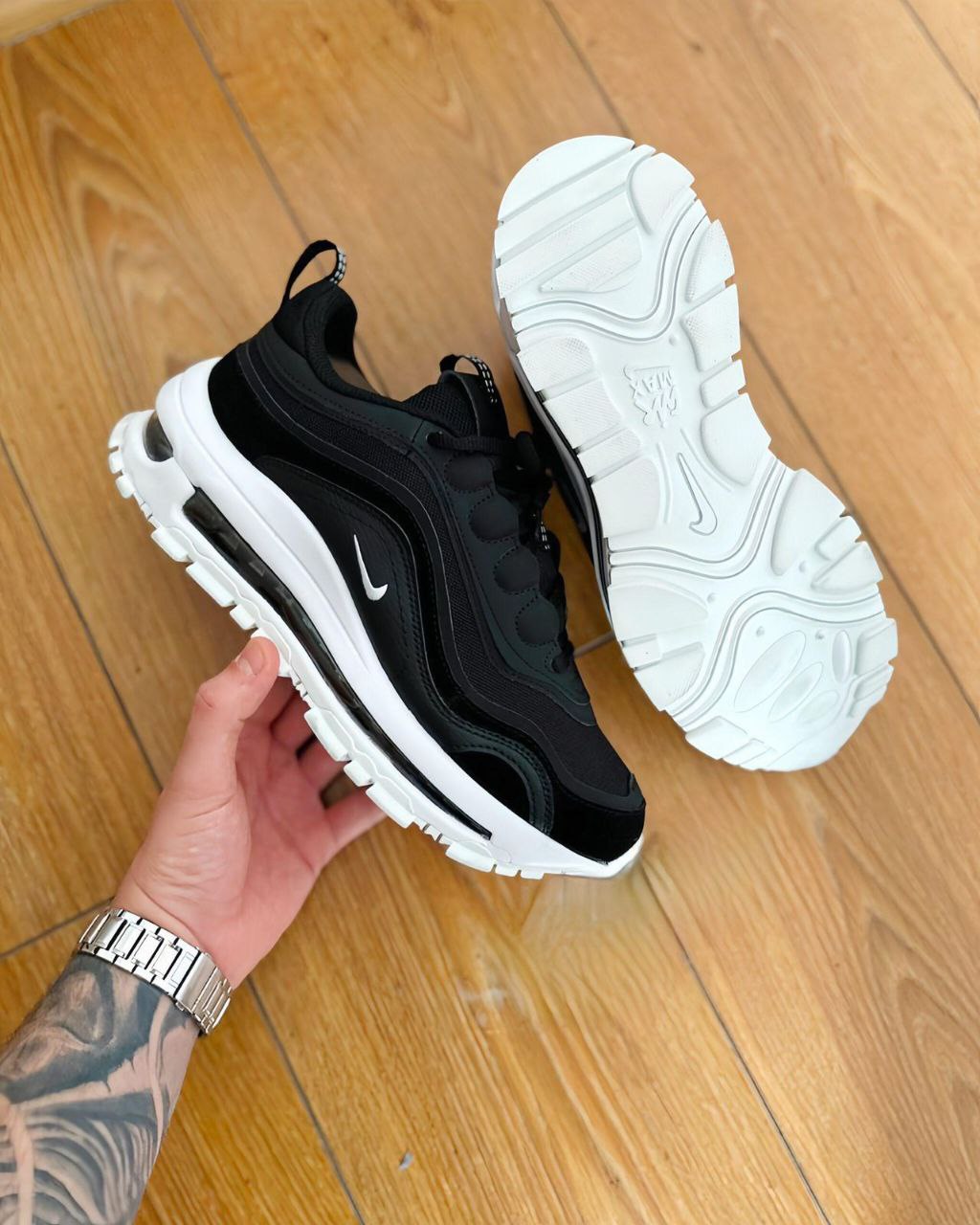 Nike Airmax 97 Futura Black White Sneaker for Men's