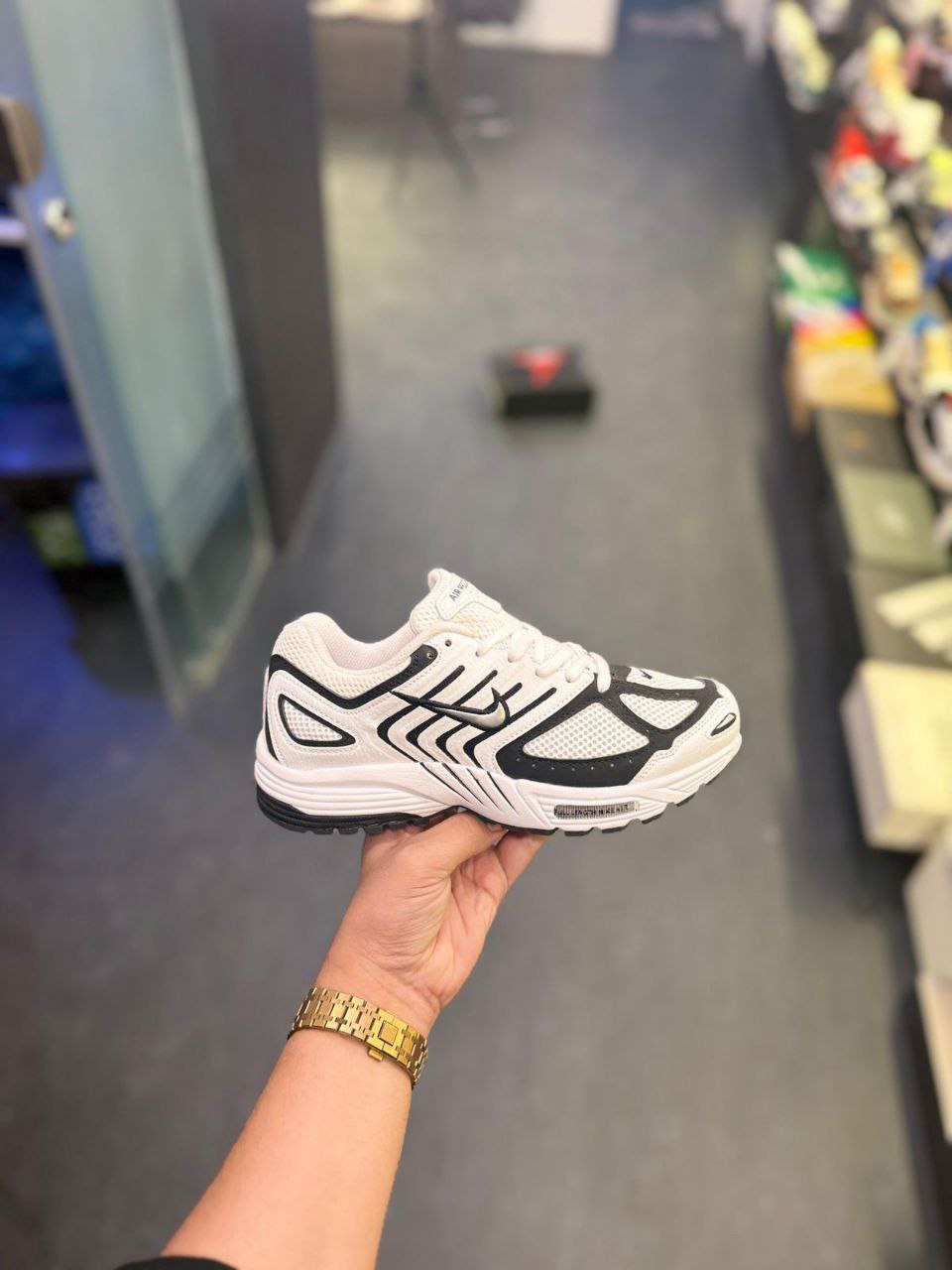 Nike Air Pegasus 2k5 Metallic Silver Shoes for Men's