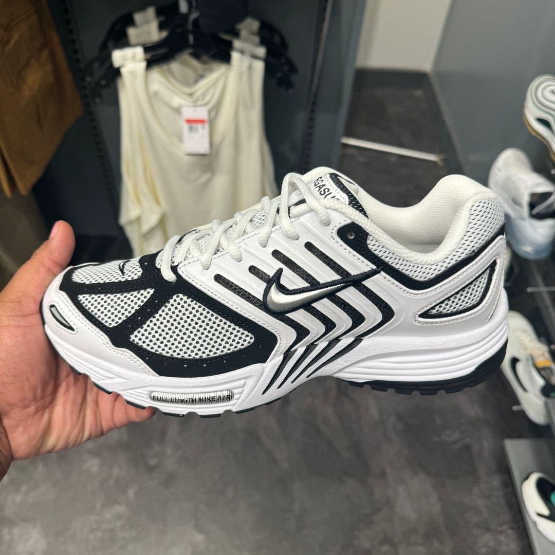 Nike Air Pegasus 2k5 Metallic Silver Shoes for Men's