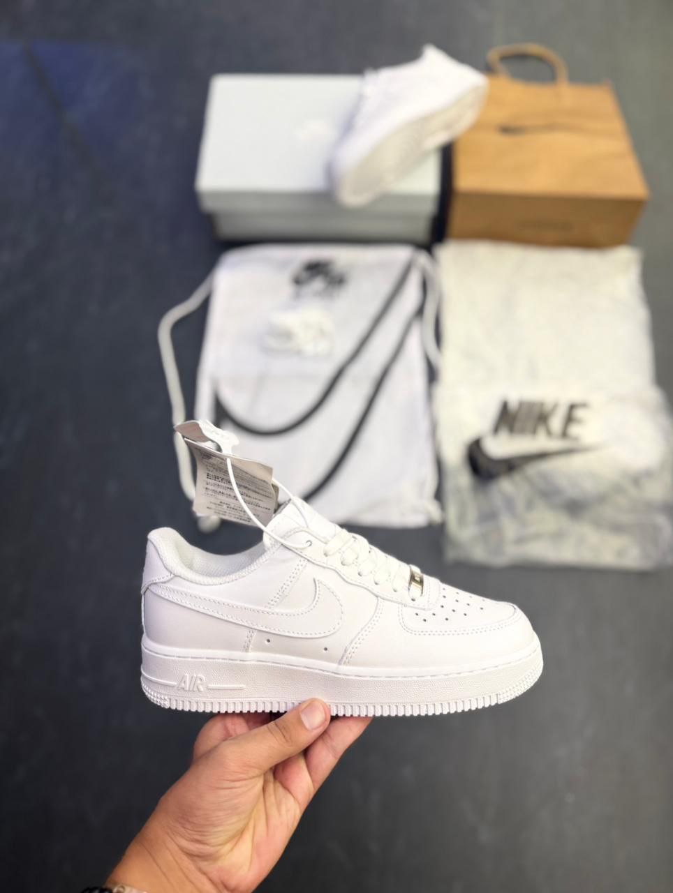 Nike Airforce 1 White Sneaker for Men's