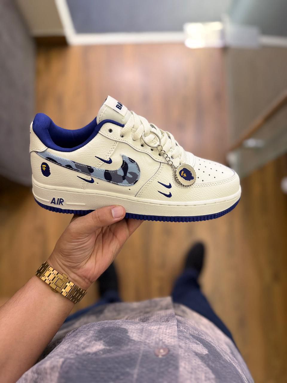 Nike Airforce Custom Bape Sneaker for Men's