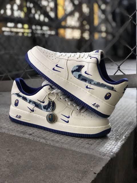 Nike Airforce Custom Bape Sneaker for Men's