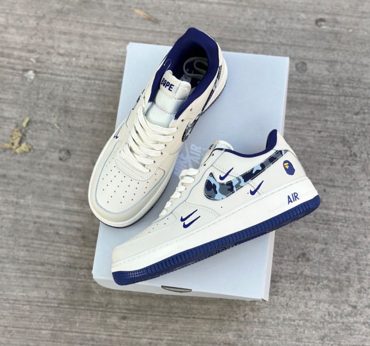 Nike Airforce Custom Bape Sneaker for Men's