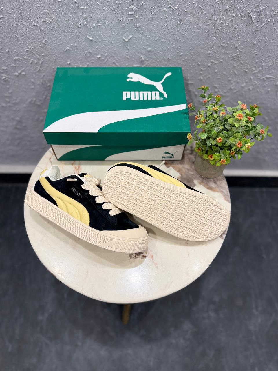 Puma Xl Suede Crush Black Sneaker for Men's