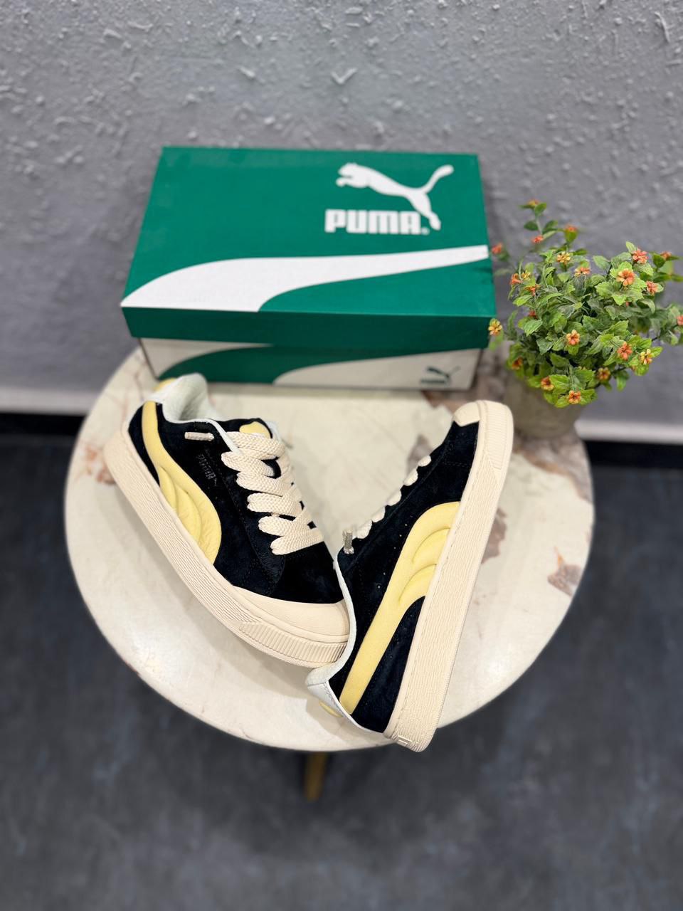 Puma Xl Suede Crush Black Sneaker for Men's