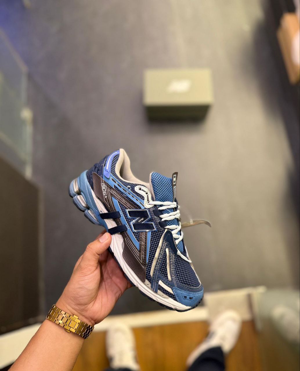 New Balance 1906 A Blue Slate Grey Sneaker for Men's