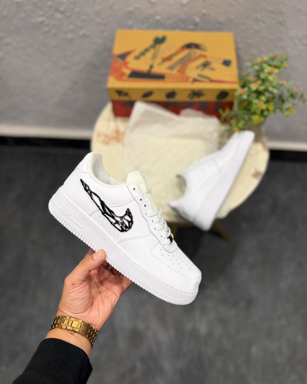 Nike Airforce One Molten Metal Venom Sneaker for Men's