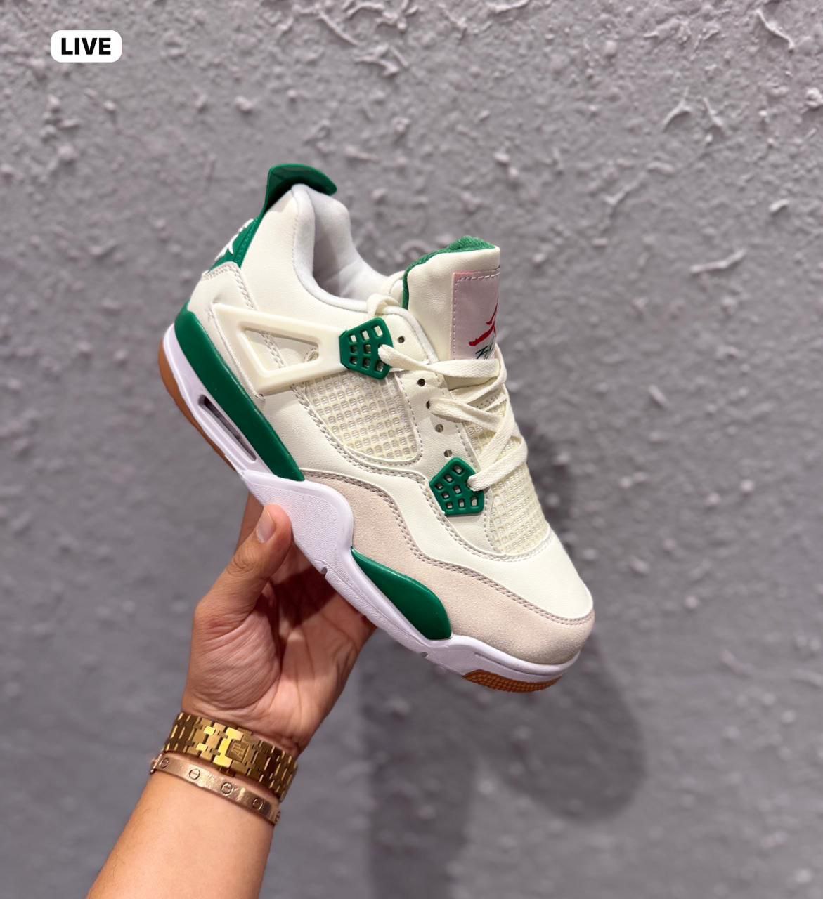 Air Jordan Retro 4 Pine Green sneaker for Men's