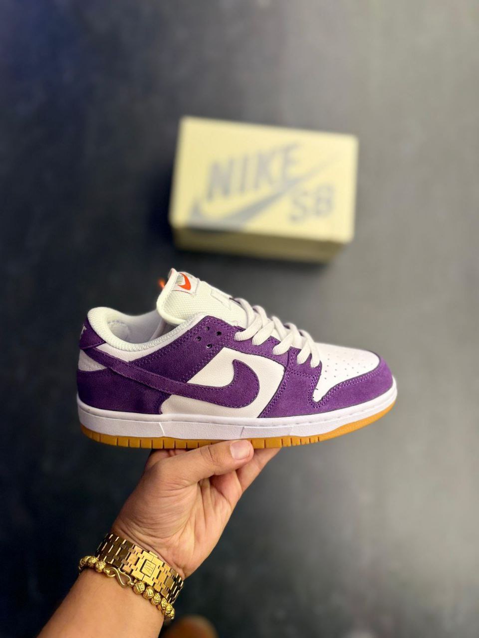 Nike Dunk Low Court Purple Sneaker