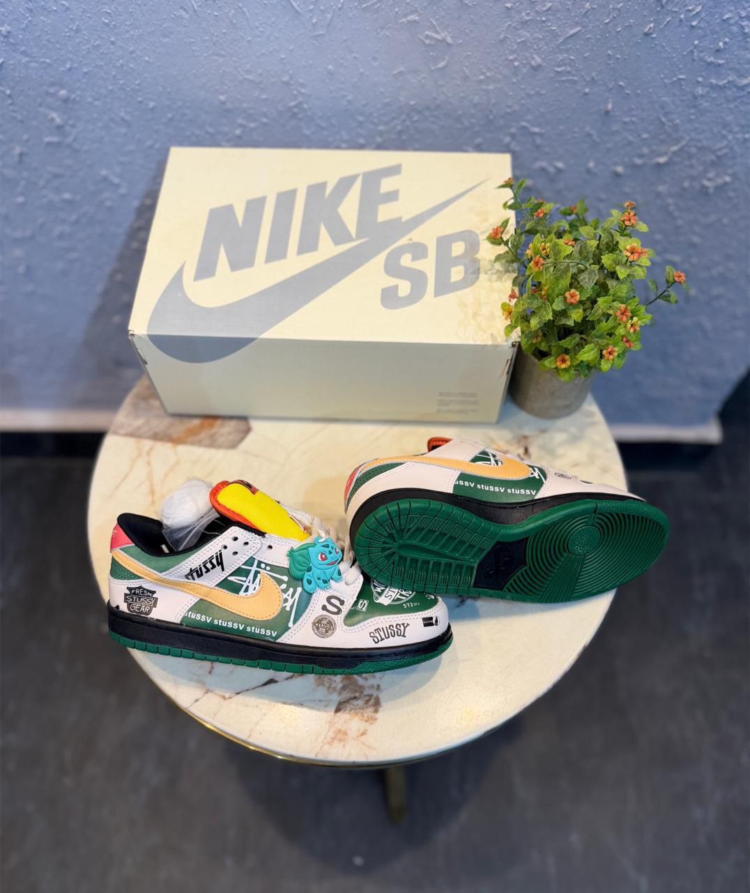 Nike Sb Dunk Stussy Just Do It Sneaker for Men's