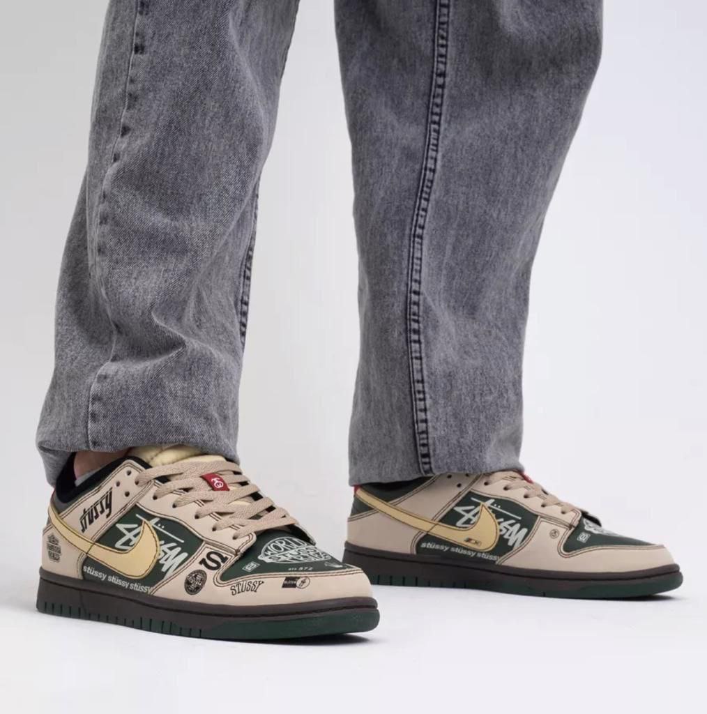 Nike Sb Dunk Stussy Just Do It Sneaker for Men's