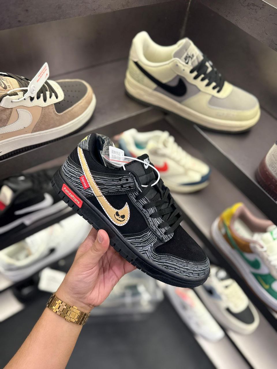 Nike Sb Dunk Supreme Zebra 2025 Sneaker for Men's